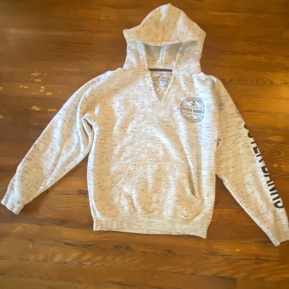 Light Gray Men's/Women’s Outer Banks Authentic Hoodie